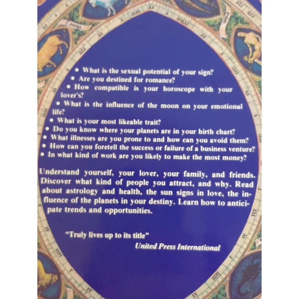 The Only Astrology Book You'll Ever Need Joanna Martine Woolfolk Paperback